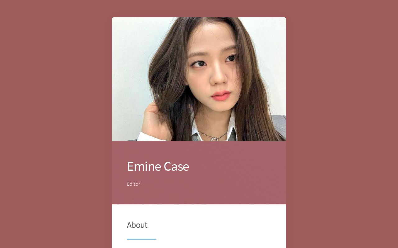 Carrd profile picture for @emine